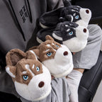 Husky slippers - Heygiftly dark gray slipper / 36-37