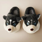 Husky slippers - Heygiftly dark gray slipper / 36-37