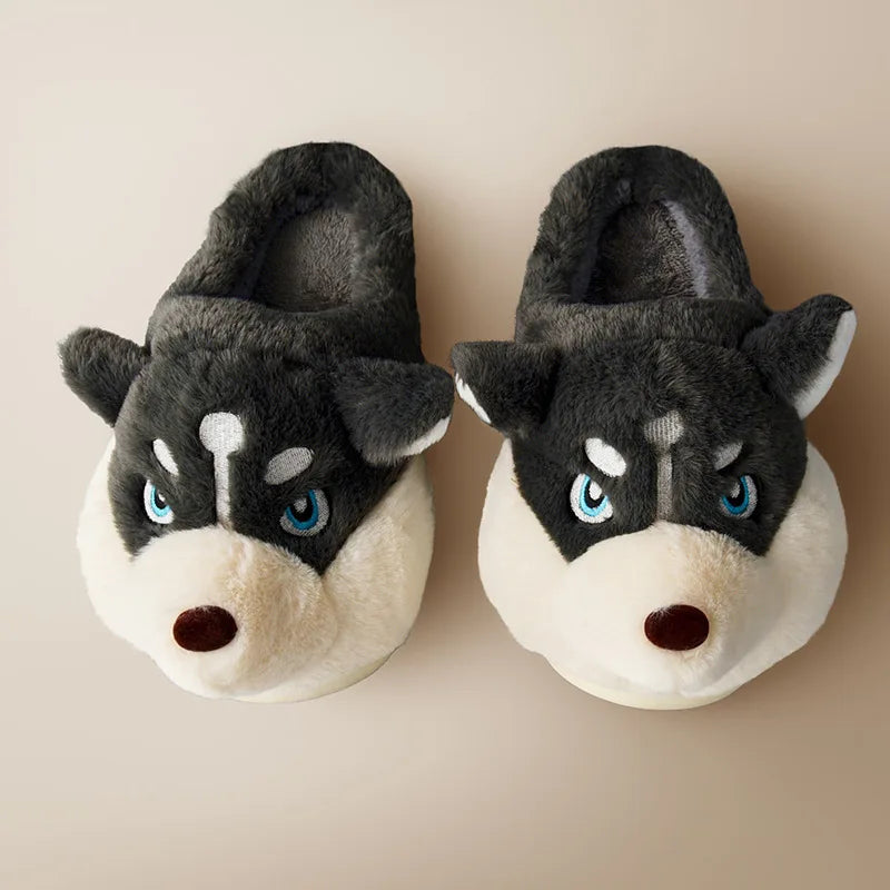 Husky slippers - Heygiftly