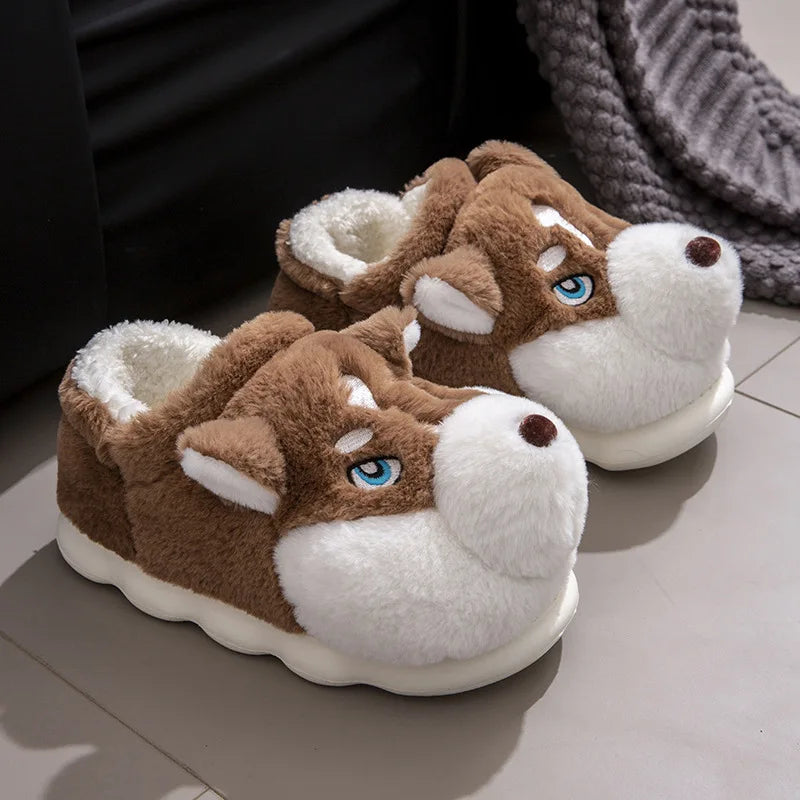 Husky slippers - Heygiftly