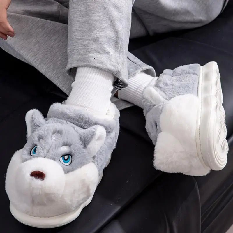 Husky slippers - Heygiftly